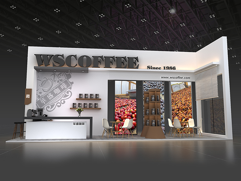 華盛咖啡——飲料飲品展設計搭建