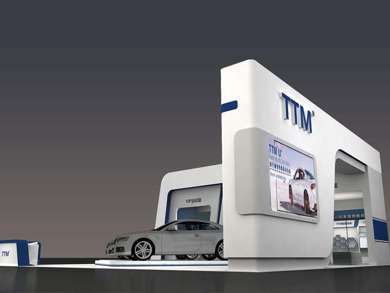 TTM車漆盾甲膜——汽車展設計搭建