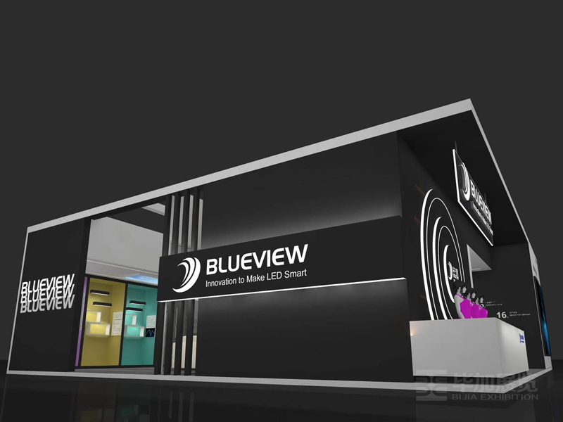 blueview——照明LED展設計搭建